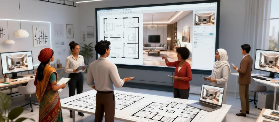 From CAD-First to AI-First: Reskilling Interior Designers for AI-Native ...